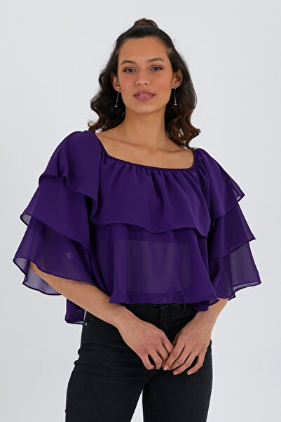 ADASTYLE Μωβ Μπλούζα, Ada-2514 Dice