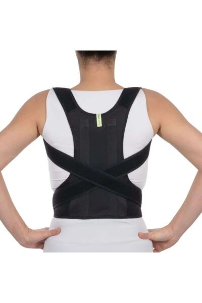 Wingmed Neopren Çelik Balenli Postureks Korse Standart Beden Cırt Ayarlı