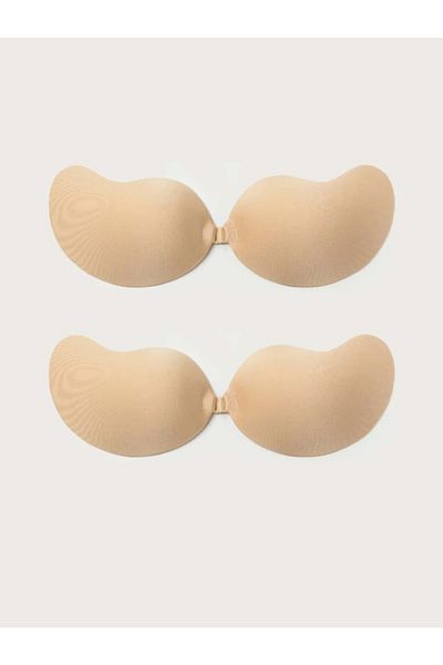 TheMatter Strapless Invisible Silicone Women's Bra - Nude, Non-Padding and Adhesive