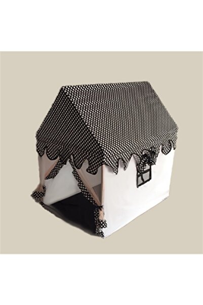 Abbie Rüya Puantiyeli Siyah Minderli