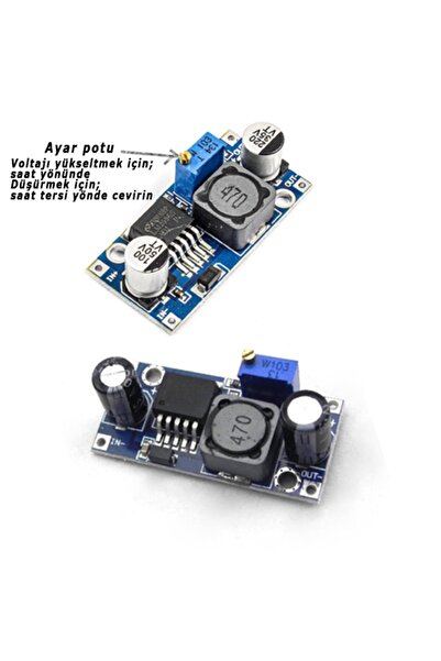 Meon Robotik Otomasyon Lm2596 3a Dc-dc Voltaj Düşürücü Step Down Modül