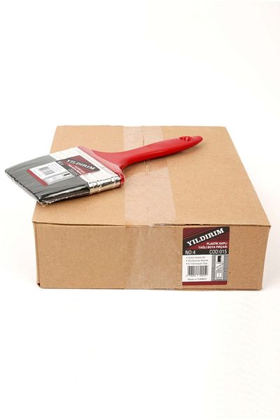 FırsatYapıMarket Oil Paint Brush No:4 Lux 12 Pieces