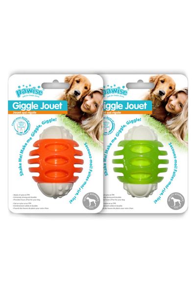 MADLEY Pawise Giggle Jouet Sound Rugby Ball 8 cm