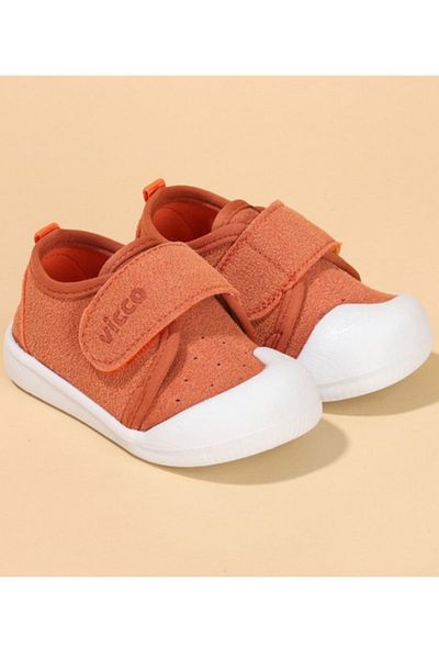 Vicco Anka Girl / Boy Orange First Step Baby Booties Slippers Unisex Daily Sports Shoes