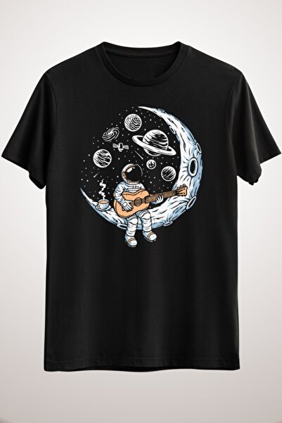 GreenMint جيتار لعب رائد فضاء أسود للجنسين على القمر