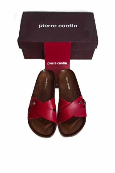 Pierre Cardin Papuci roșii pentru femei cu talpă ortopedică 3223-3