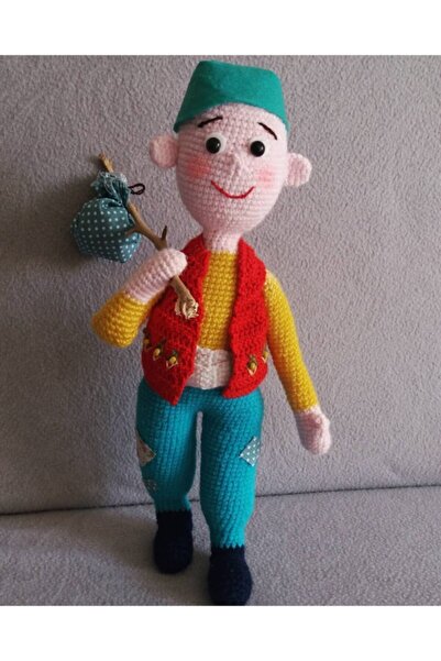 OYUNCAKPARK Keloğlan Amigurumi Organik Oyuncak