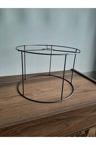 White West inn House Lampshade And Floor Lamp Wire Circle 40 Cm Diameter-30 Cm Diameter And 20 Cm Diameter 3 Pieces