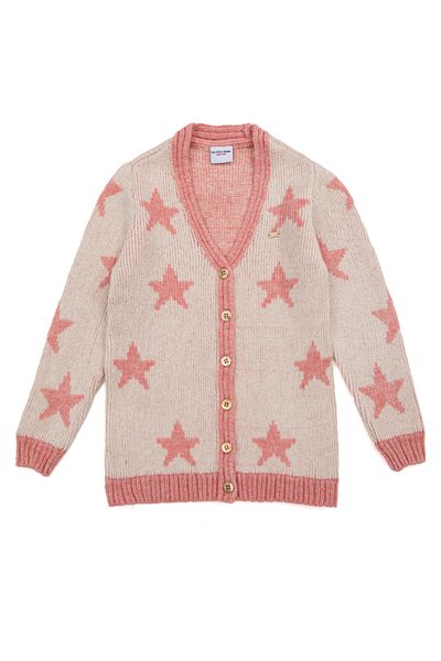 U.S. Polo Assn. Cardigan bej pentru fete