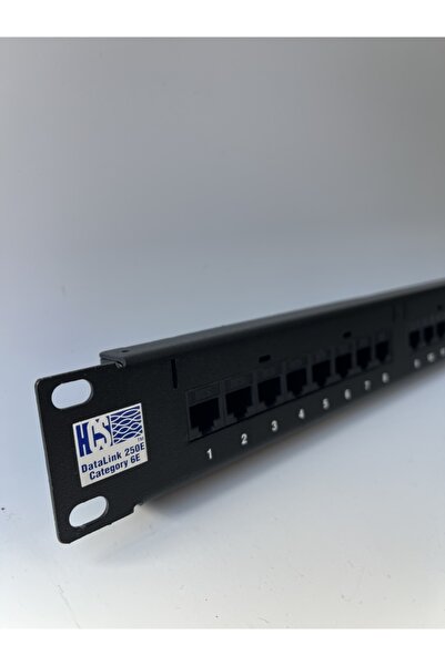 HCS 24 Port Cat6 Patch Panel-dolu