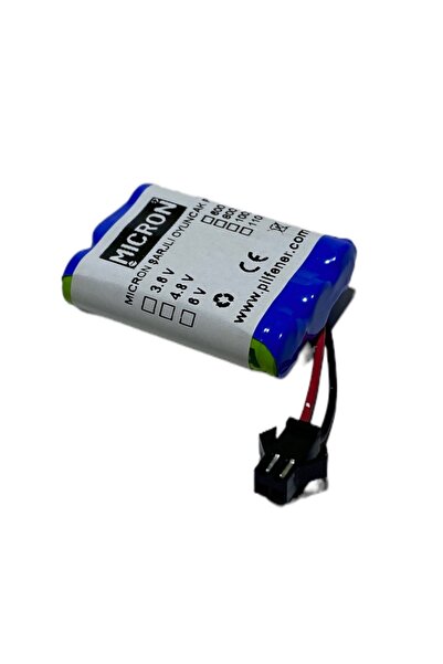Micron 3.6v 600 Mah Aaa Uzaktan Kumandalı Şarjlı Araba Pili (bataryası)