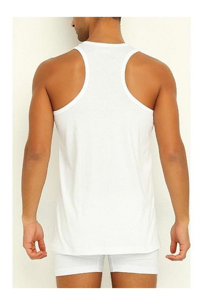 Yıldız İç Giyim Men's Rambo Undershirt - Star White, Lycra