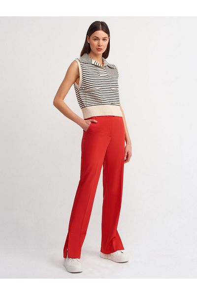 Dilvin Polo Neck Women's Suede - Knitwear 60114