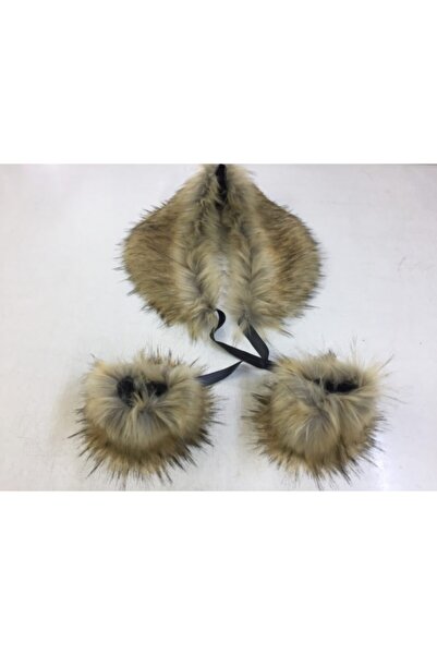 kurkyaka Şal Kürk Yaka Kürk Kolluk