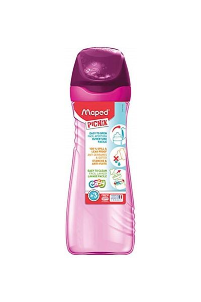 Maped Picnic Origins Kids 580 ml - Children's Beverage Bottle, Pink Breast Pad