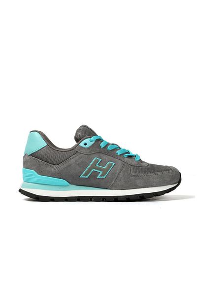 Hammer Jack 19250 Gray Turquoise Color Women's Sneaker Sports Shoes