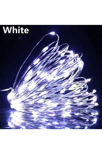 ledison 3 Metre Pilli Peri Led, Dekor Işık Beyaz