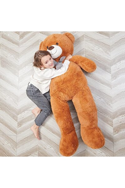 Sole Peluş 120 Cm Papyonlu Sevimli Ayı - Sevgiliye Özel Hediye