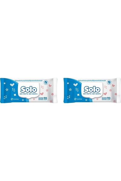 Solo Wet Wipes 90 Pcs Ocean Freshness