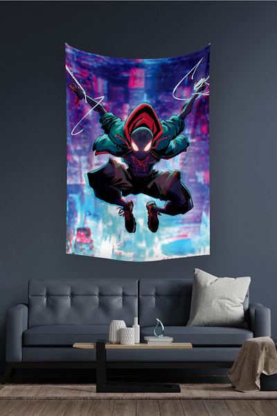 Vagonik Covor de perete Spider-man Spiderman Marvel 140 X 100 Cm-70x100 Cm