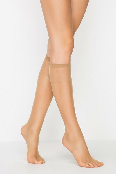 Penti Shiny Thin Knee-Length Fit 15Den Trouser Socks