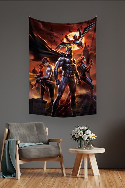 Vagonik Batman Dc Duvar Örtüsü Halısı 140 X 100 cm