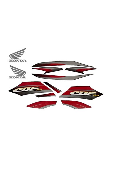 monero Honda Cbf 150 Etiket Takımı Siyah