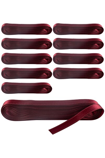 Kına Atölyesi 10 قطع شريط ستان 1 سم 10 متر