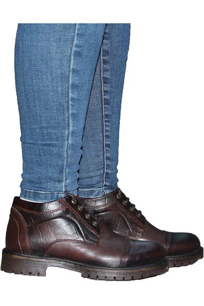 GokceKundura06 Unisex Δερμάτινες Μπότες - Snow Winter Seasons