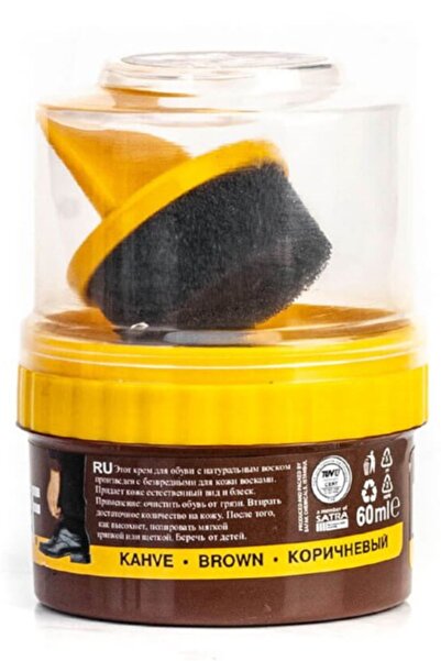 Ankanorm Nuri Leflef Pratik Cilalı Krem Ayakkabı Bakım Boyası (SİYAH-KAHVE-AÇIK KAHVE) 50 ml