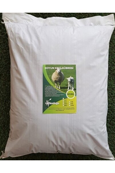 Ekodoğa Koyun Gübresi 25 Kg Yanmış Elenmiş Koyun Gübresi Keçi Gübresi Doğal G...