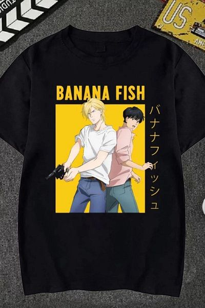 Köstebek Μπλουζάκι Banana Fish Eiji Unisex