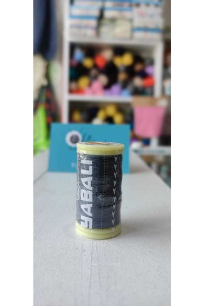 Yabalı Sewing thread 100 Meters Gray Spool Button Sewing Repair Thread No:113