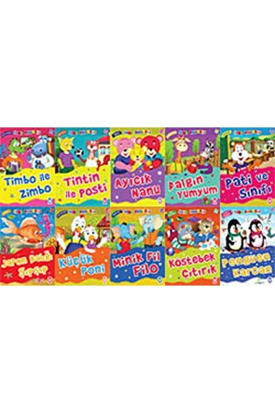 Timaş Çocuk Mini Masallar 3 (10 Kitap Takım)