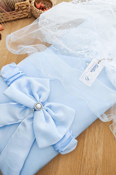 Sitilin Baby Boy Blue Veil Swaddle Blanket