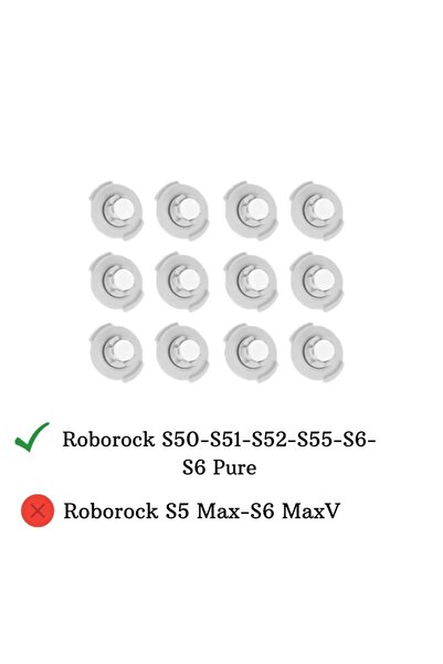 robotyedek Δεξαμενή νερού και φίλτρο συμβατά με Roborock S6 - 12 τεμάχια