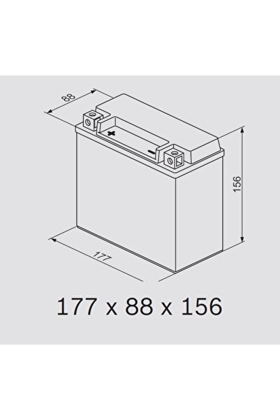 Bosch 18 Amper Ytx20-4 / Ytx20-bs M6024 Agm Motosiklet Aküsü