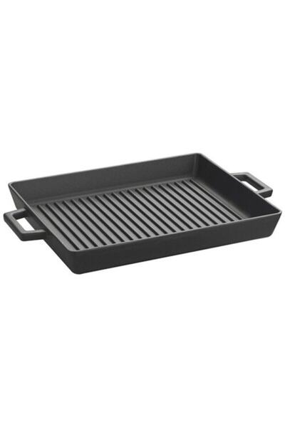 LAV A Döküm Grill Tepsi Metal Kulplu 26x32 Cm