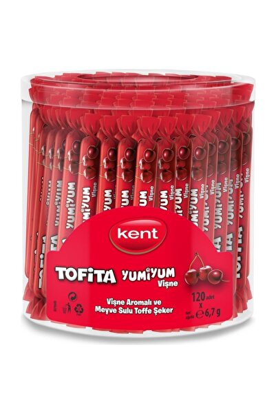 KENT Olips Tofita Yumiyum Vişne 120'li Kutu Vışnelı Yumıyum