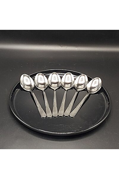Hibana Dining Spoons 6 Pieces - Mediterranean (20cm - 2.5 Mm-304 Quality Steel)