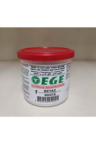 egedekor Beyaz Ahşap Mobilya Tamir Dolgu Macunu 200 gr