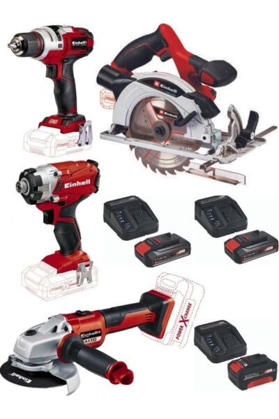 Einhell Te-ci 18/1 Vidalama Te-cs 18/165/1 Daire Te-cd 18 Li E Matkap Axxio 1...