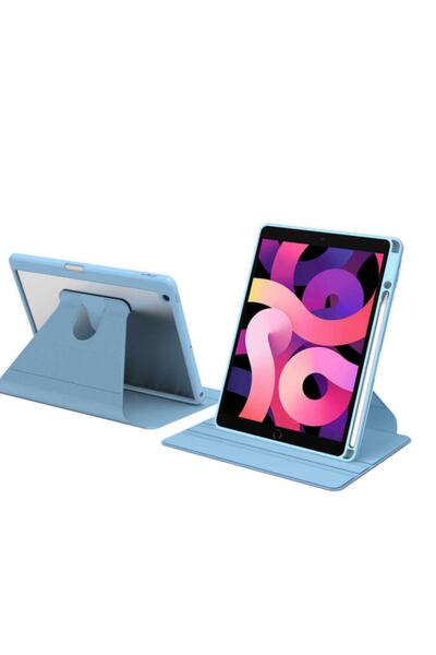 Fogy iPad 10.2 (8η έκδοση) ΚΑΙ 9. ΓΕΝΙΑ 2021) 360 με θήκη βάσης 1 °   Έξυπνη θήκη συμβατή με περιστρεφόμενο διαμέρισμα για στυλό