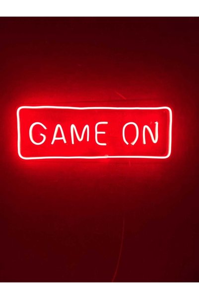 dekoraven Game On Gamer Neon Led Wall Decoration