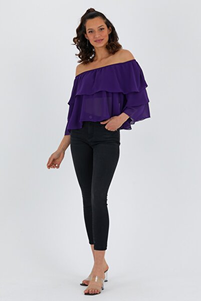 ADASTYLE Μωβ Μπλούζα, Ada-2514 Dice