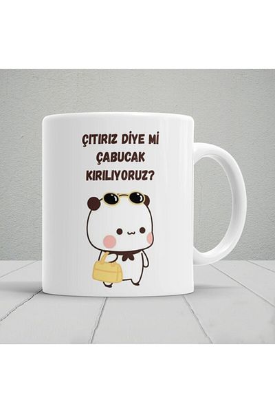 Sigma We Break Quickly When We Say Crispy Design Printed Ceramic Tea Coffee Mug