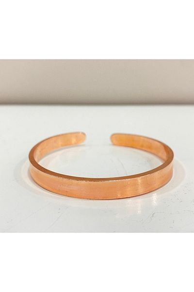 KAVELE 2 Pieces of 100% Handmade Pure Copper Gift Bracelet Suitable for Every Wrist