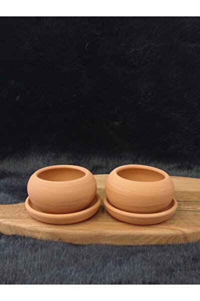 Comlekevi Toprak Saksı, Minimal Saksı,çift Set
