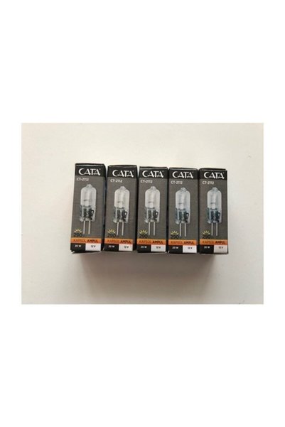 PİRONTEK Cata Ct-2112 5 Adet 12v 20w G4 Avize Ampülü Halojen