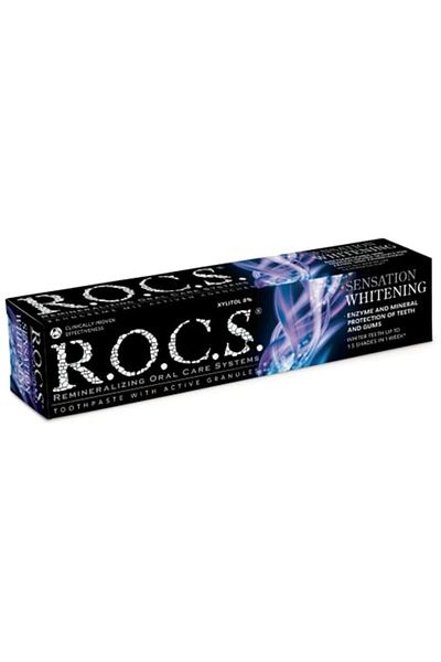 R.O.C.S. معجون أسنان مبيض للتبييض من سينسيشن - عبوة واحدة (74 جم)